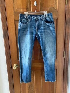 Buffalo David Bitton Men's Medium Blue Slim/Ash size 34x30 Jeans